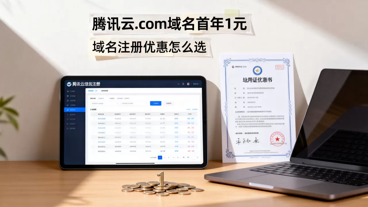 腾讯云.com域名首年1元是真的吗?域名注册优惠怎么选 腾讯云.com域名首年1元是真的吗?域名注册优惠怎么选