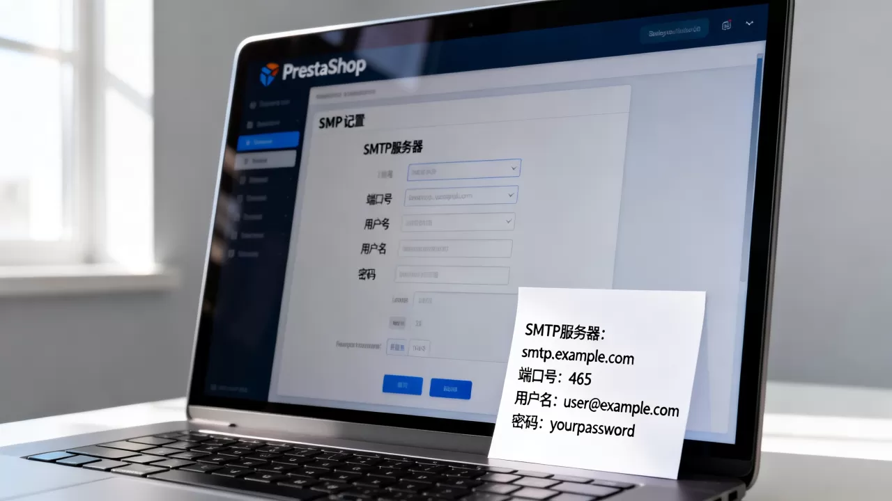 PrestaShop如何配置SMTP？PrestaShop SMTP配置教程