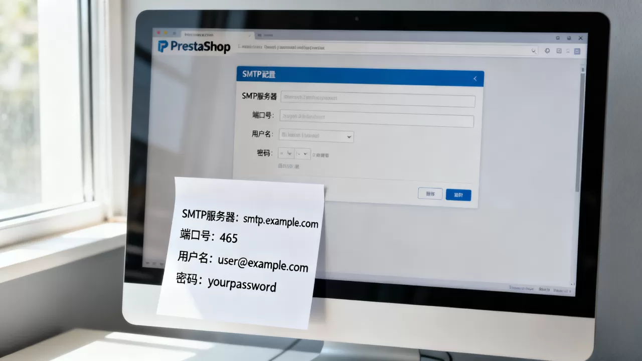PrestaShop如何配置SMTP？PrestaShop SMTP配置教程
