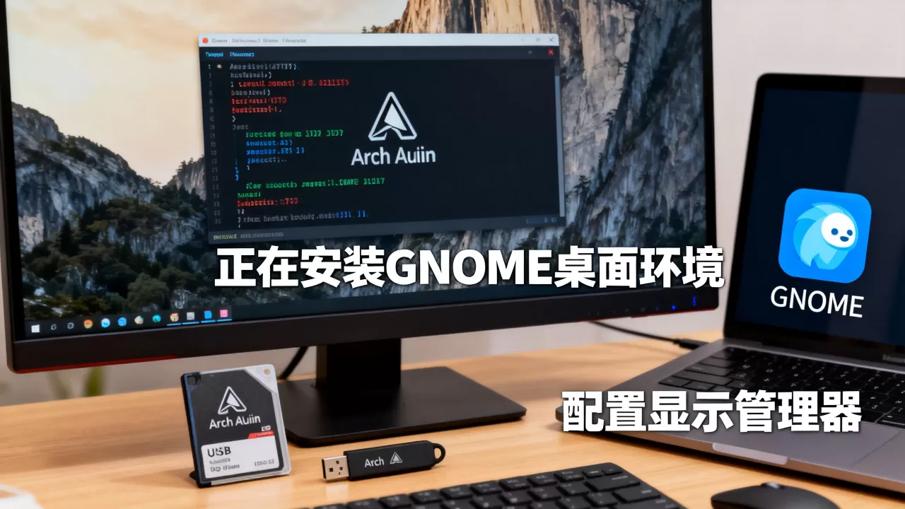Arch Linux怎么装GNOME桌面?Arch Linux安装GNOME桌面环境教程 Arch Linux怎么装GNOME桌面?Arch Linux安装GNOME桌面环境教程