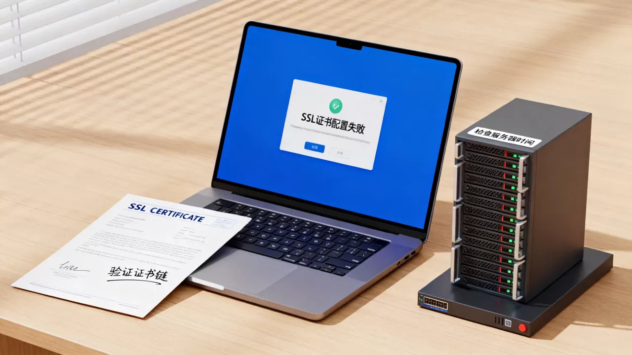 网站无法使用SSL连接怎么办？SSL证书配置失败解决方法