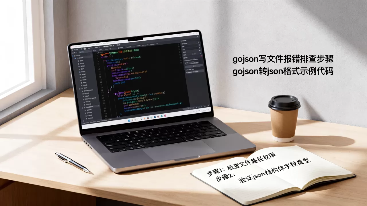 gojson写文件报错怎么办？gojson转json格式教程