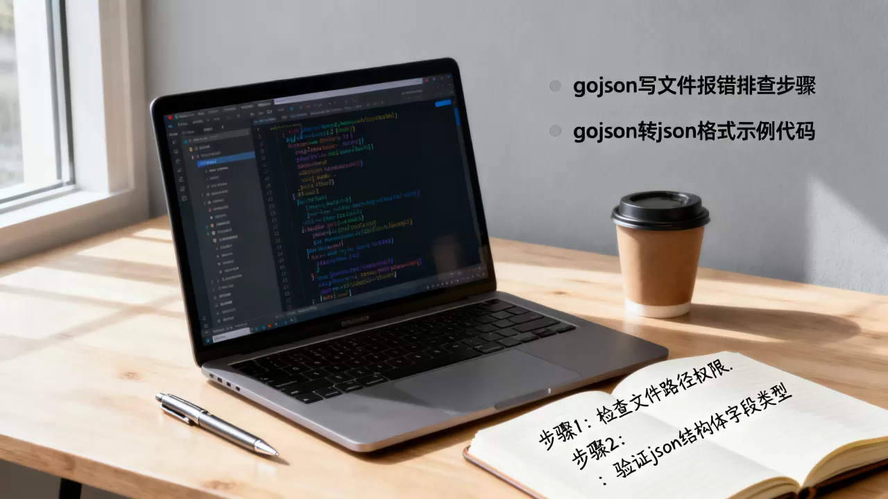 gojson写文件报错怎么办？gojson转json格式教程