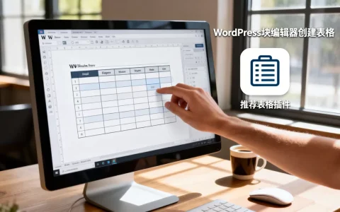 WordPress块编辑器怎么创建表格？WordPress表格插件推荐