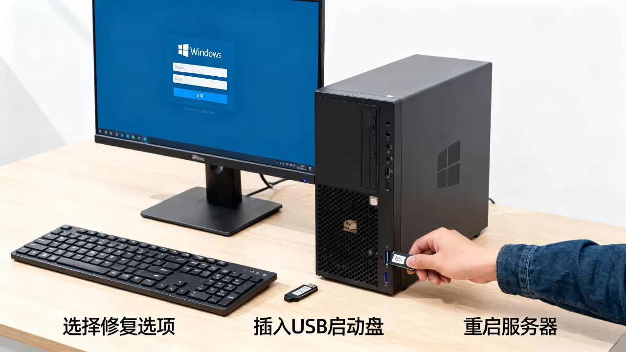 Windows服务器管理员密码忘了怎么改?如何重置Windows管理员密码 Windows服务器管理员密码忘了怎么改?如何重置Windows管理员密码