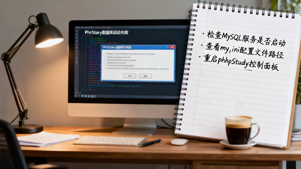 phpStudy数据库启动不了怎么办？phpstudy数据库启动失败解决方法