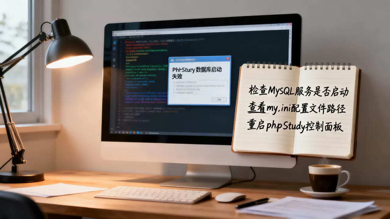 phpStudy数据库启动不了怎么办？phpstudy数据库启动失败解决方法