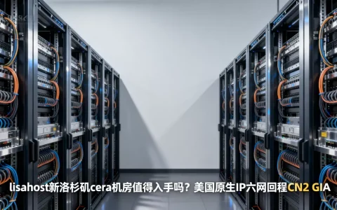 lisahost新洛杉矶cera机房值得入手吗？美国原生IP六网回程CN2 GIA
