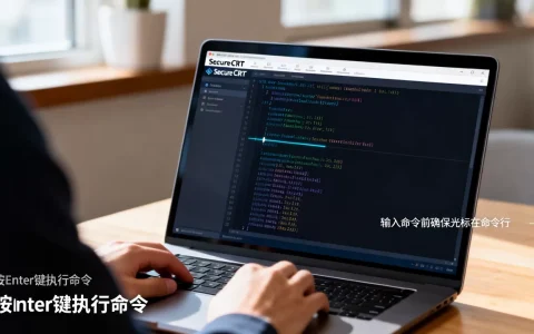 SecureCRT怎么输入命令？SecureCRT连接服务器后怎么输命令