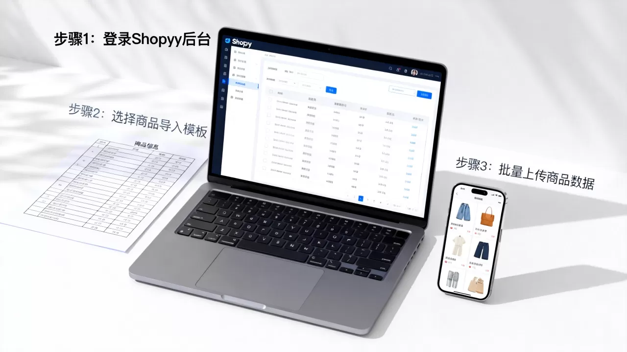 Shopyy独立站商品怎么导入导出?Shopyy批量导入导出教程 Shopyy独立站商品怎么导入导出?Shopyy批量导入导出教程