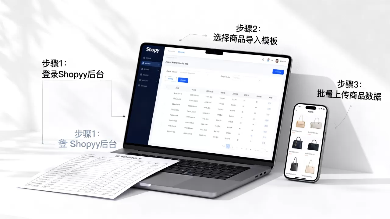 Shopyy独立站商品怎么导入导出?Shopyy批量导入导出教程 Shopyy独立站商品怎么导入导出?Shopyy批量导入导出教程