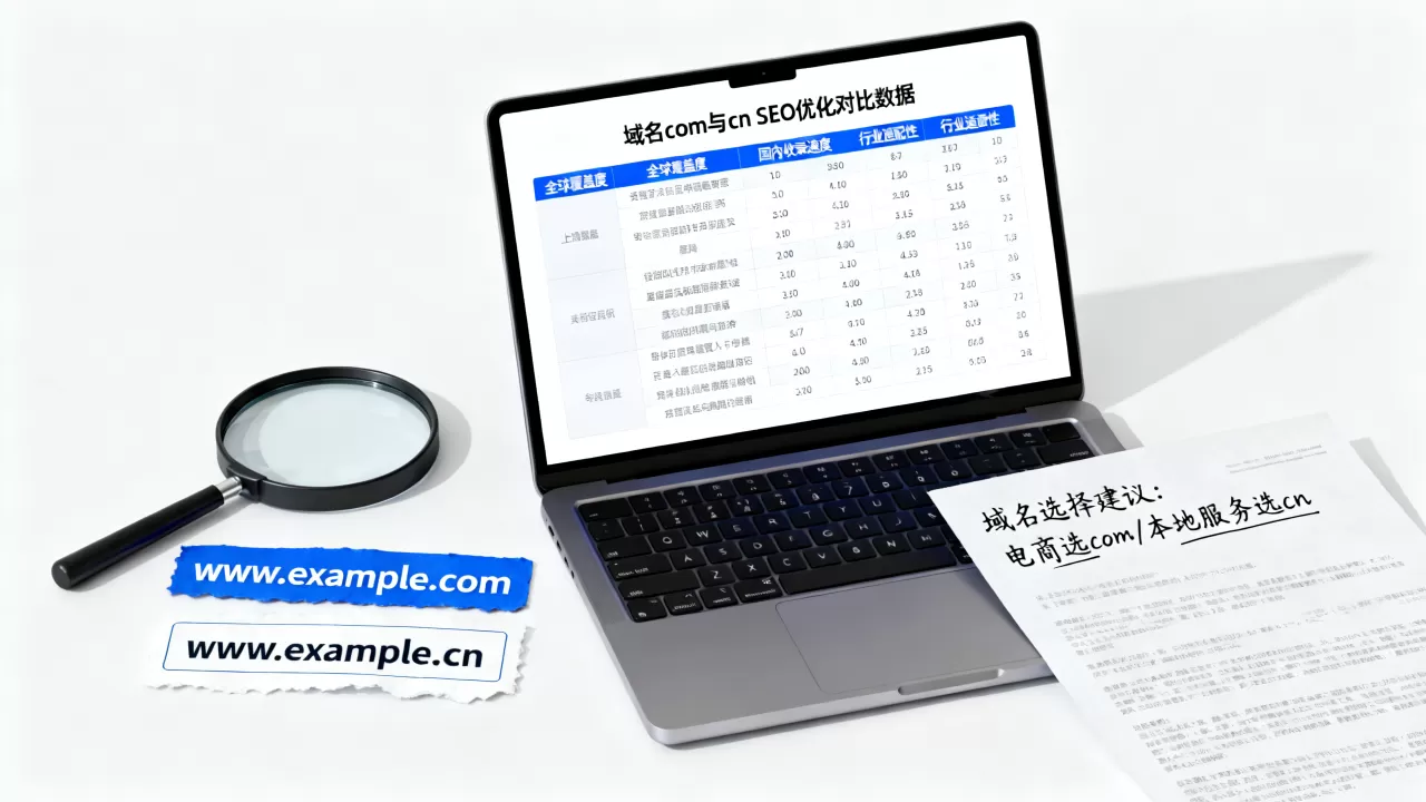域名选com还是cn好？域名com和cn哪个seo优化效果好