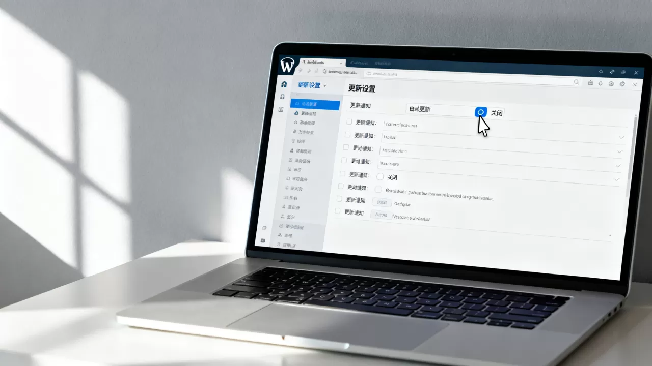WordPress自动更新邮件怎么关？如何彻底屏蔽更新通知