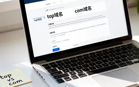 top域名和com域名有啥区别？com域名注册多少钱