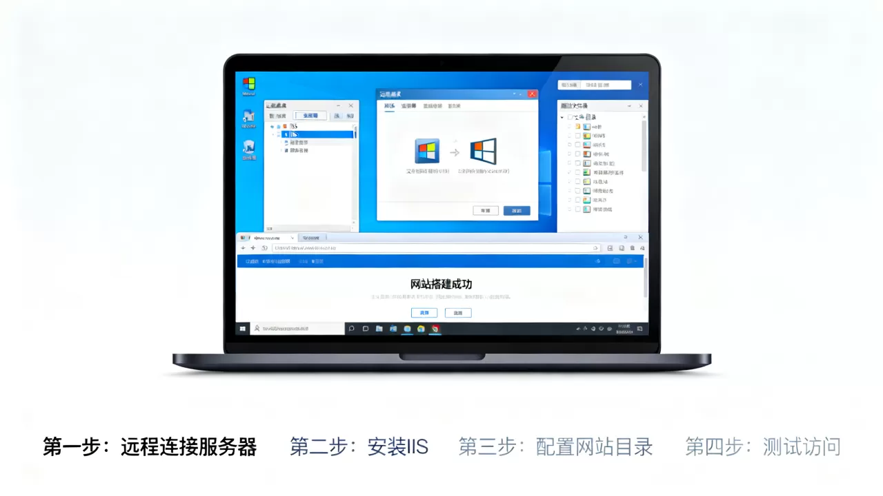 Windows云服务器怎么搭建网站？新手建站详细教程