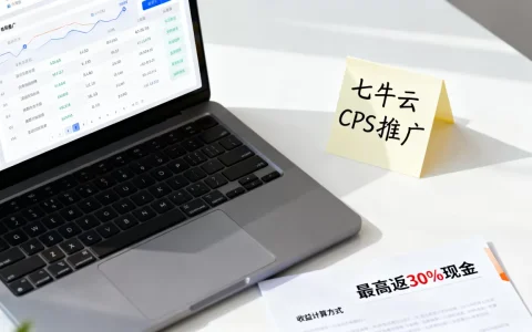 七牛云CPS推广奖励最高返30%现金，七牛云推广收益怎么算