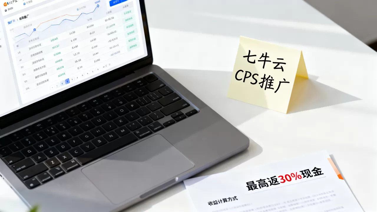 七牛云CPS推广奖励最高返30%现金,七牛云推广收益怎么算 七牛云CPS推广奖励最高返30%现金,七牛云推广收益怎么算