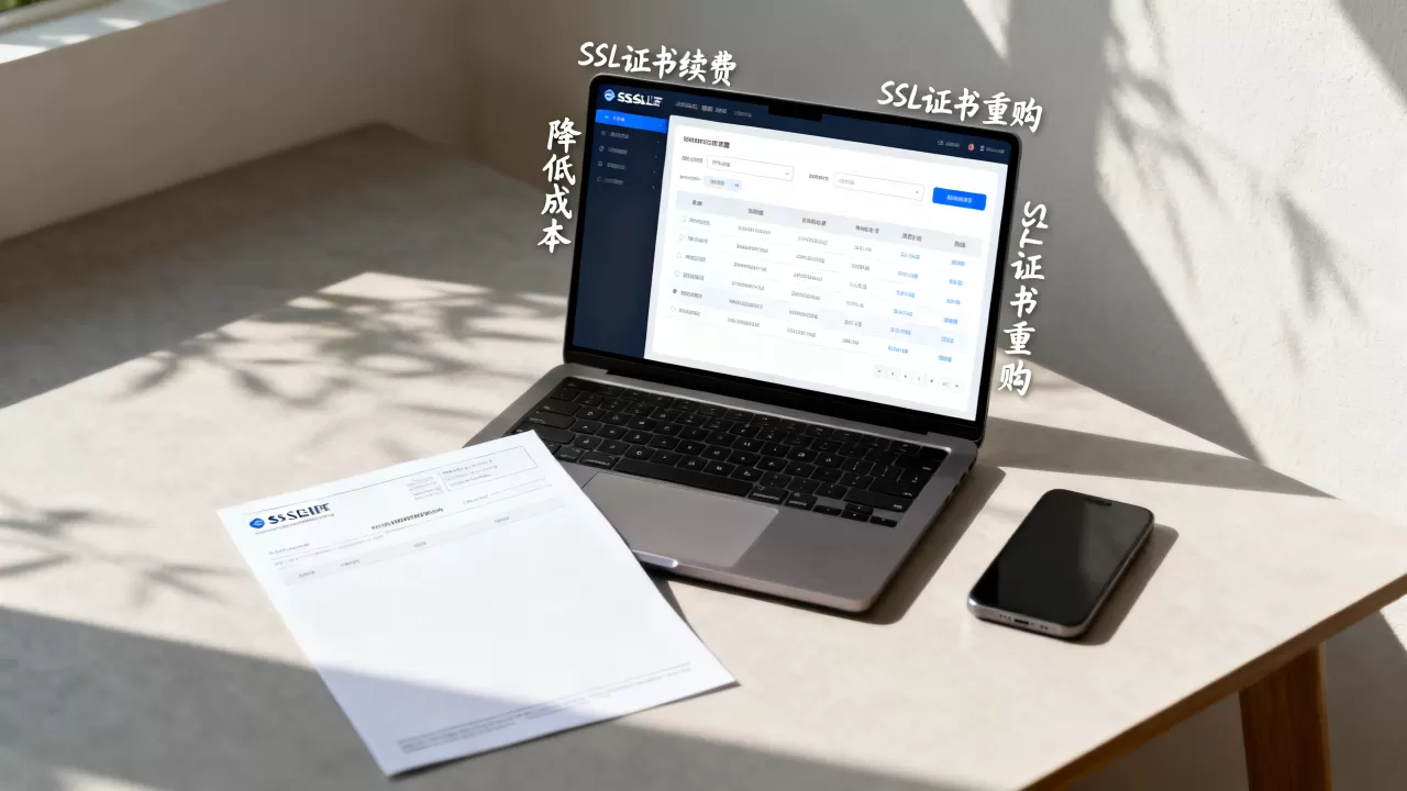 SSL证书续费与重购有何不同？如何降低SSL证书续费成本