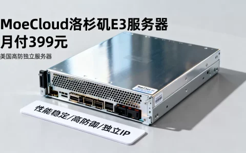 MoeCloud洛杉矶E3服务器月付399元值得买吗，美国高防独立服务器推荐