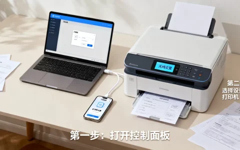 公司电脑如何连接家庭网络打印机？家庭网络打印机共享设置教程