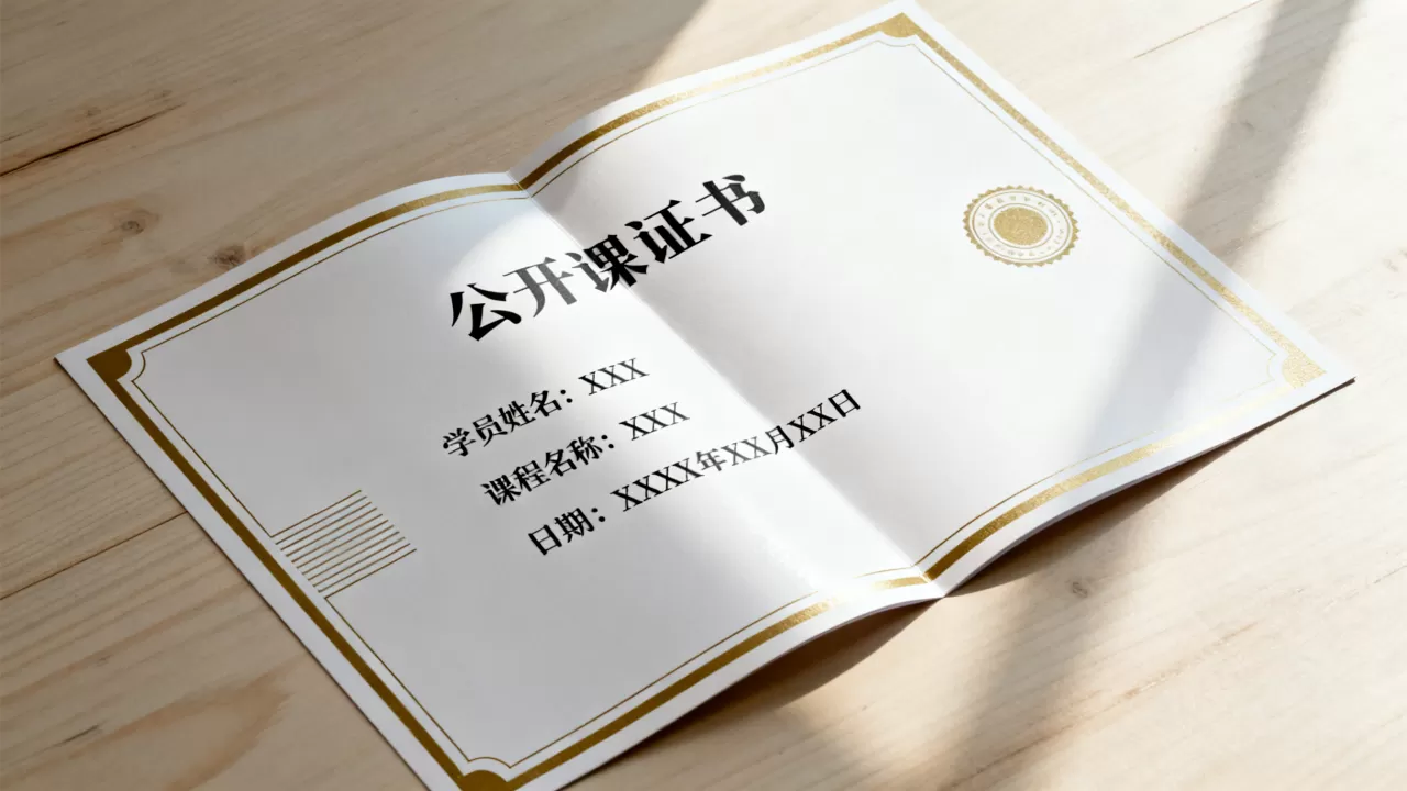 公开课证书模板怎么设计?公开课证书模板下载 公开课证书模板怎么设计?公开课证书模板下载