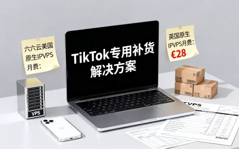 TikTok专用补货怎么解决？六六云美国英国原生IPVPS月付多少