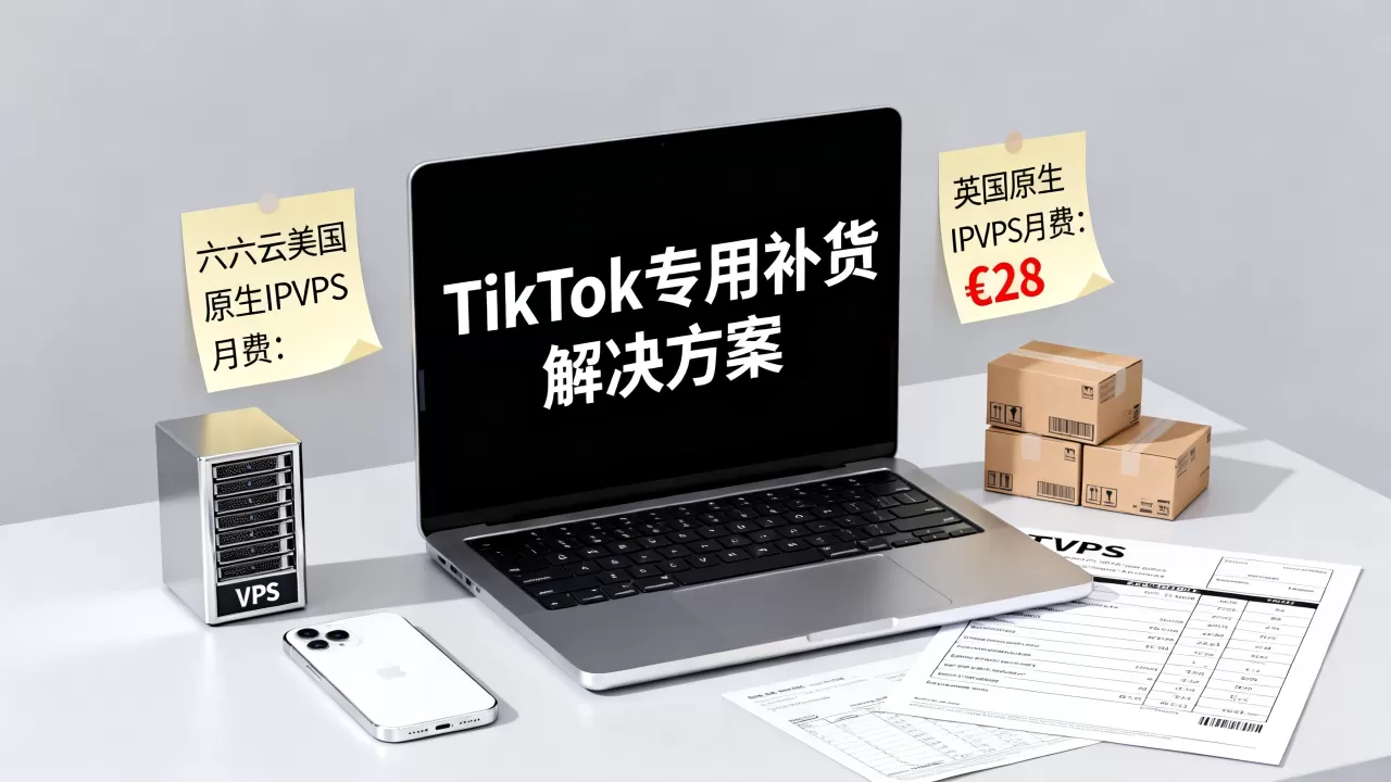 TikTok专用补货怎么解决?六六云美国英国原生IPVPS月付多少 TikTok专用补货怎么解决?六六云美国英国原生IPVPS月付多少