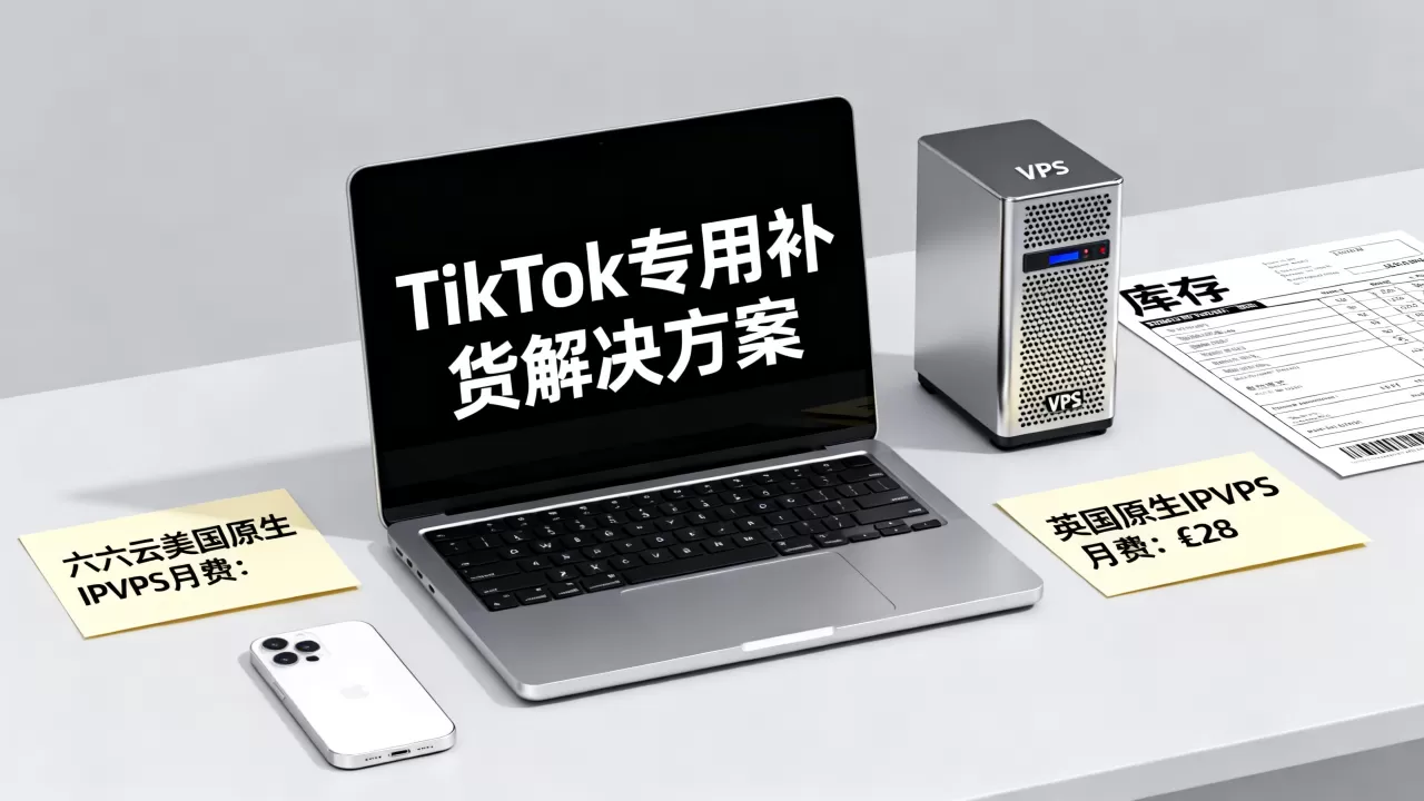 TikTok专用补货怎么解决?六六云美国英国原生IPVPS月付多少 TikTok专用补货怎么解决?六六云美国英国原生IPVPS月付多少