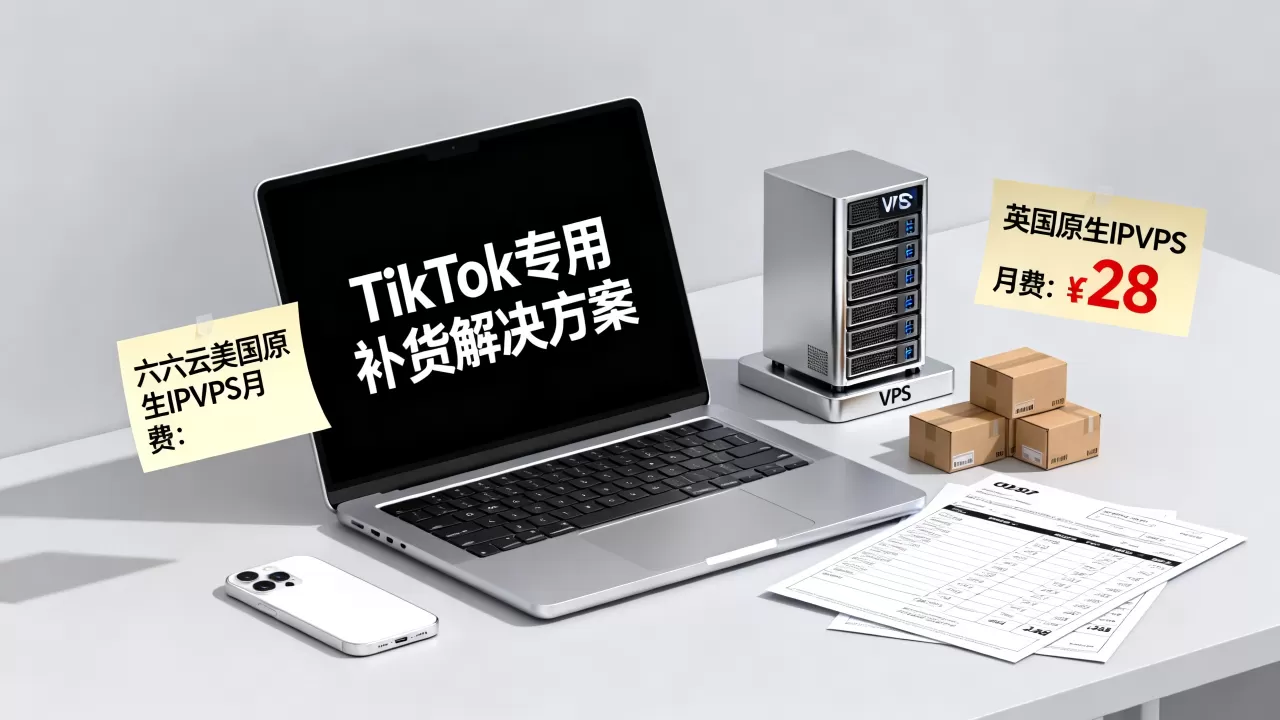 TikTok专用补货怎么解决?六六云美国英国原生IPVPS月付多少 TikTok专用补货怎么解决?六六云美国英国原生IPVPS月付多少