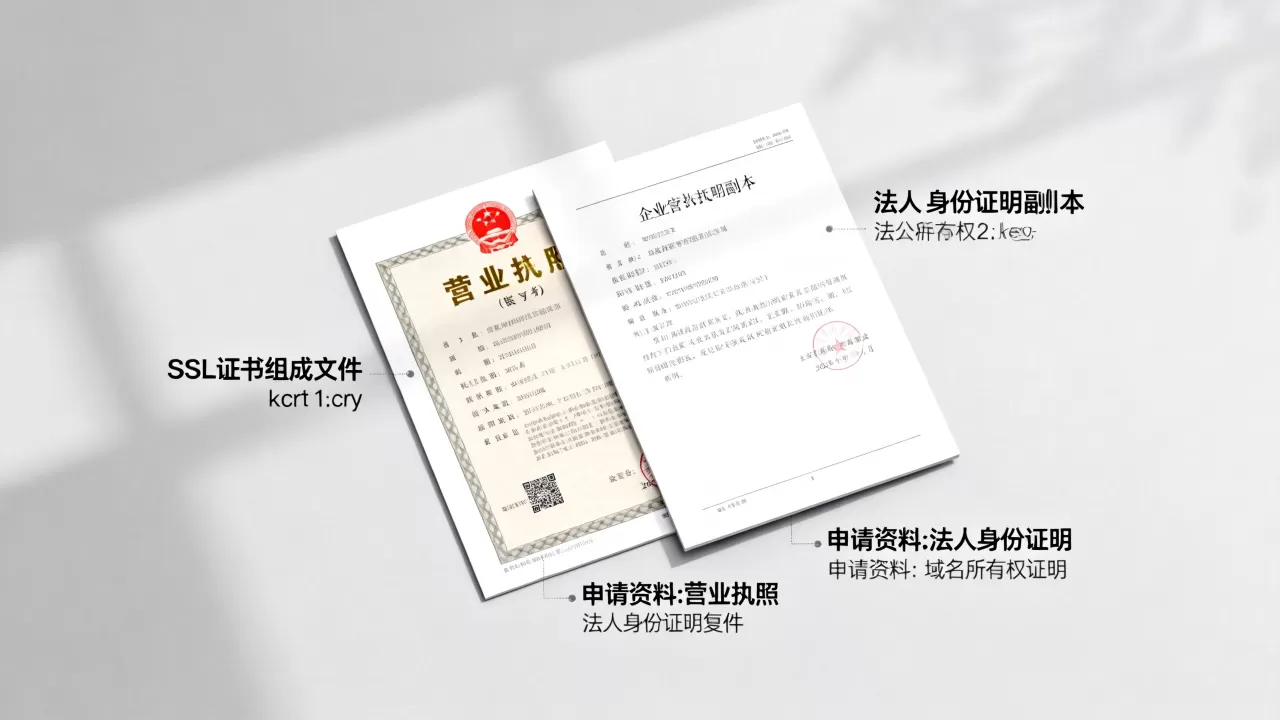 SSL证书由哪两个文件组成?ssl证书申请需要哪些资料 SSL证书由哪两个文件组成?ssl证书申请需要哪些资料