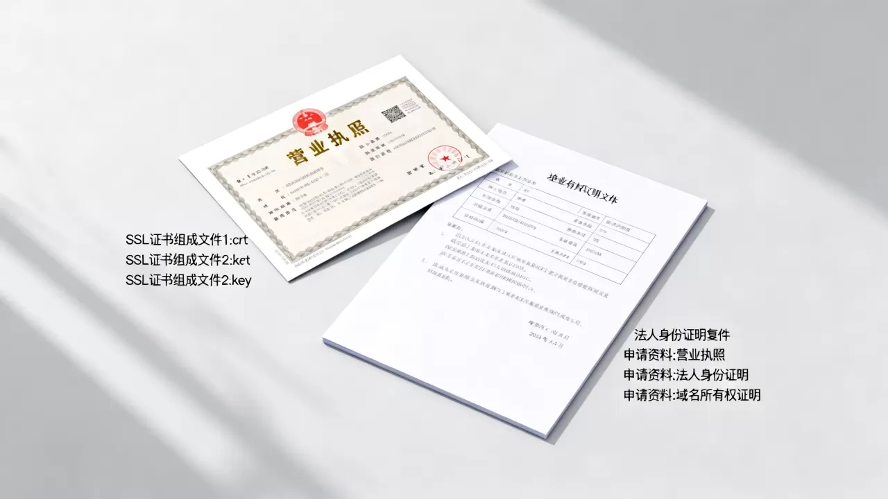 SSL证书由哪两个文件组成?ssl证书申请需要哪些资料 SSL证书由哪两个文件组成?ssl证书申请需要哪些资料