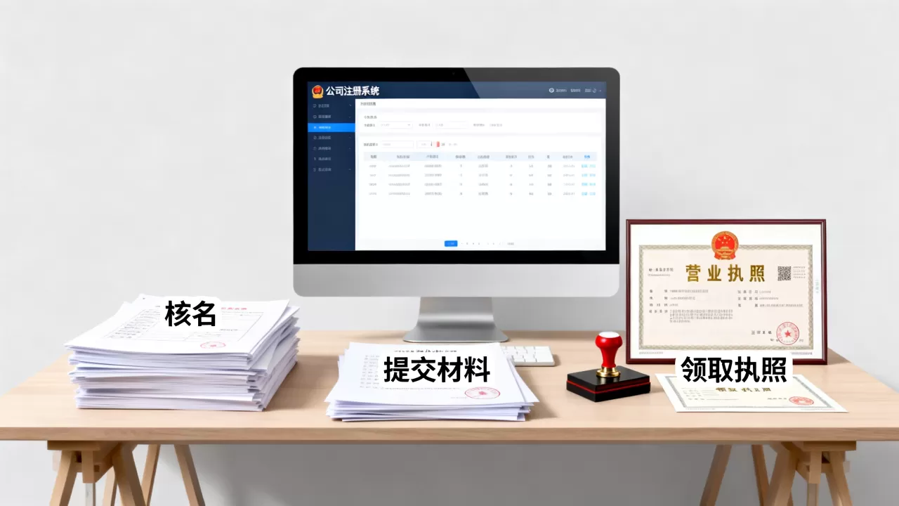 注册公司流程复杂吗，公司注册系统怎么操作