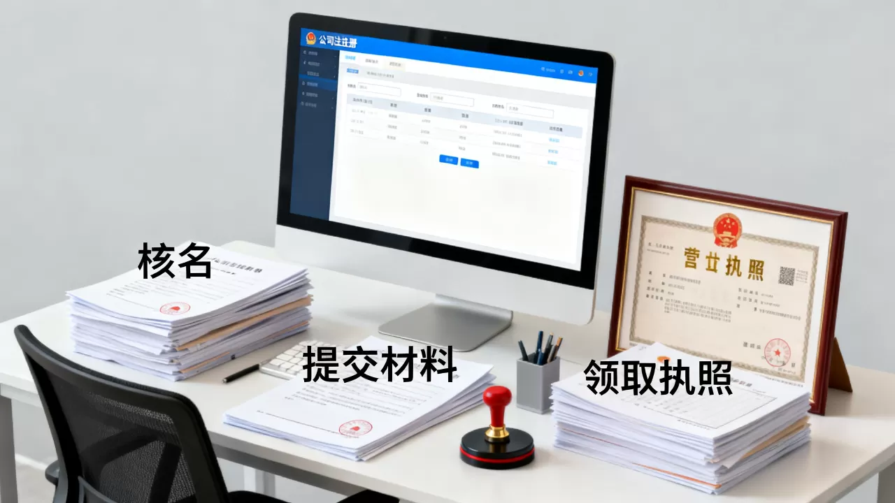 注册公司流程复杂吗，公司注册系统怎么操作