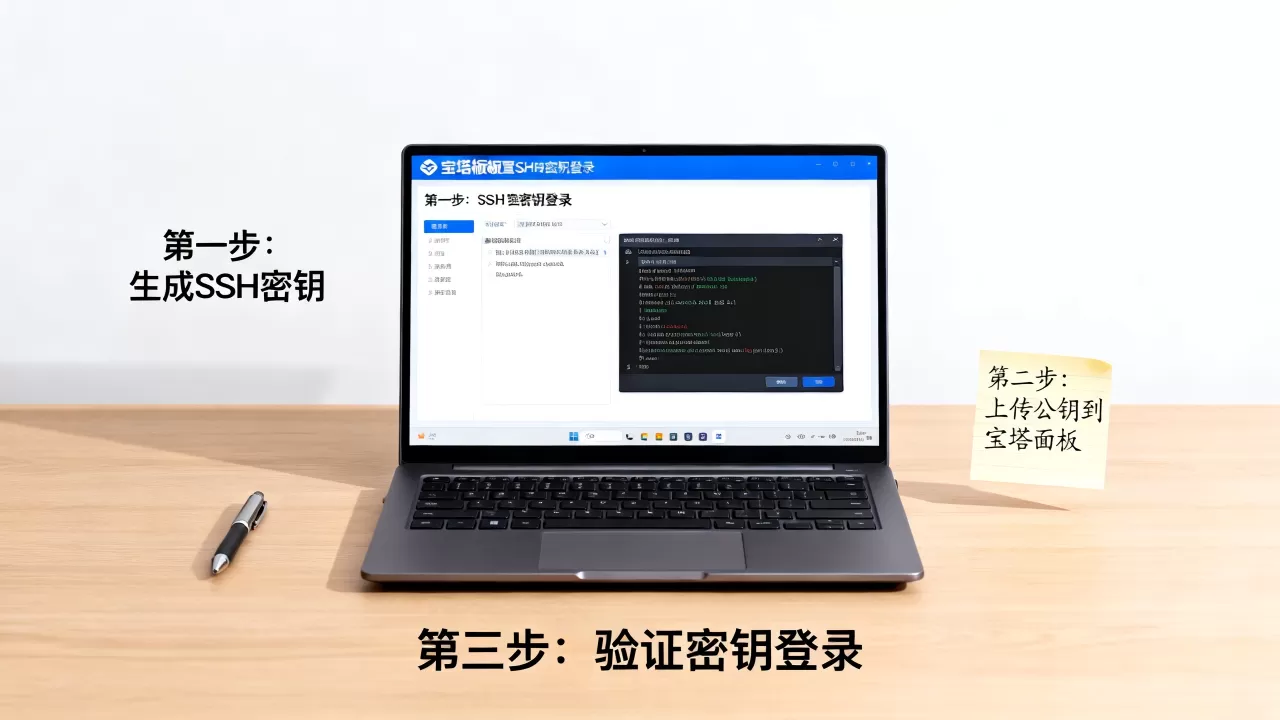 宝塔面板如何配置SSH？宝塔面板配置SSH密钥登录教程