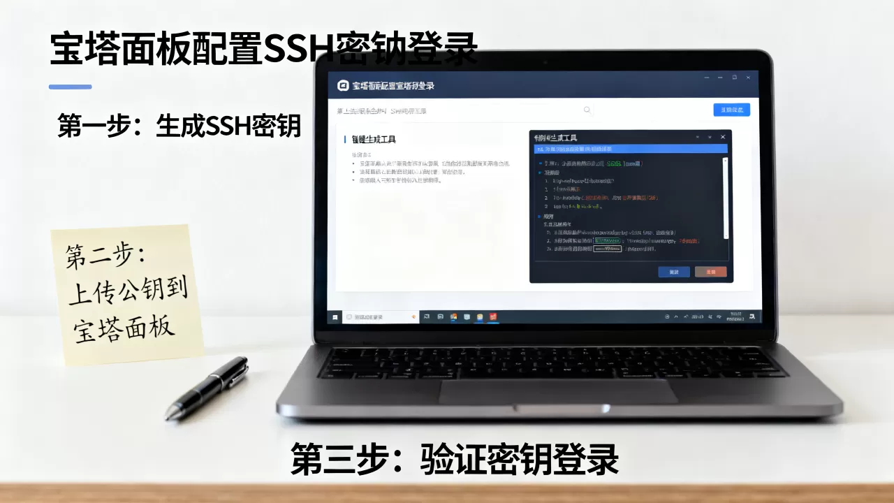 宝塔面板如何配置SSH？宝塔面板配置SSH密钥登录教程