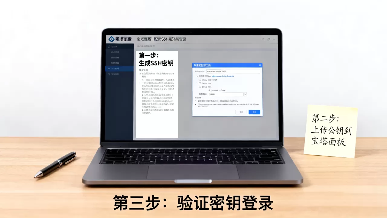 宝塔面板如何配置SSH？宝塔面板配置SSH密钥登录教程