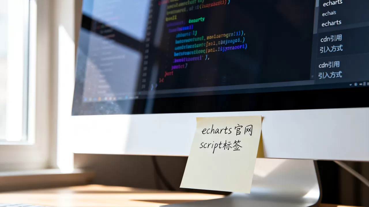 echarts怎么通过cdn引用？echarts引入方式有哪些
