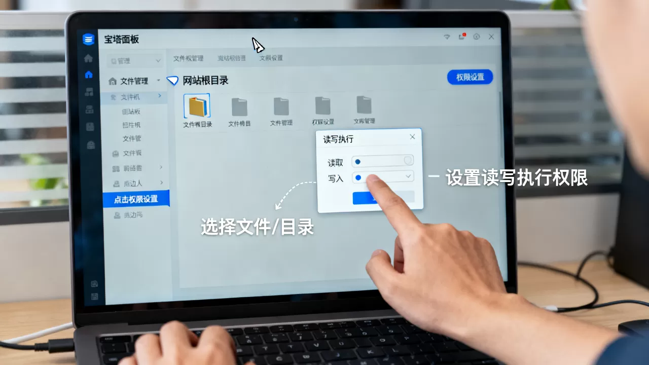 宝塔面板如何设置文件或目录权限?宝塔面板文件权限设置教程 宝塔面板如何设置文件或目录权限?宝塔面板文件权限设置教程