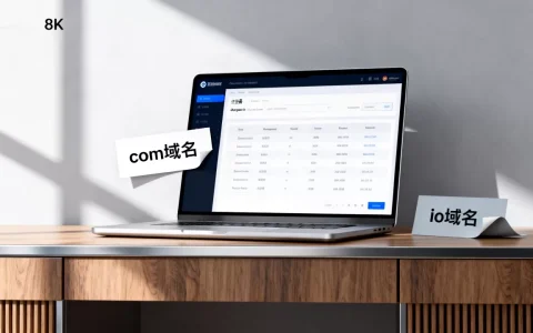 网站域名com和io有什么区别？com和io域名哪个更适合企业