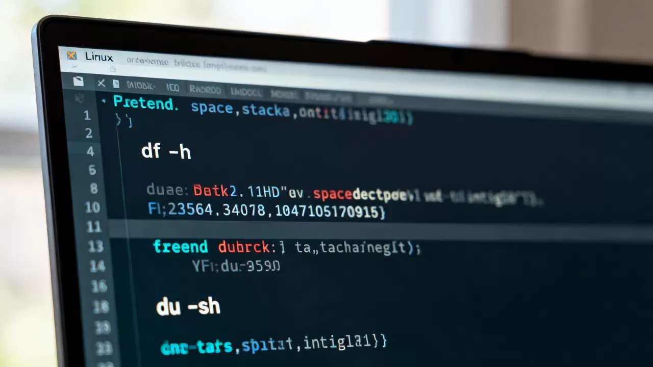 Linux怎么查磁盘空间？linux查看磁盘空间命令