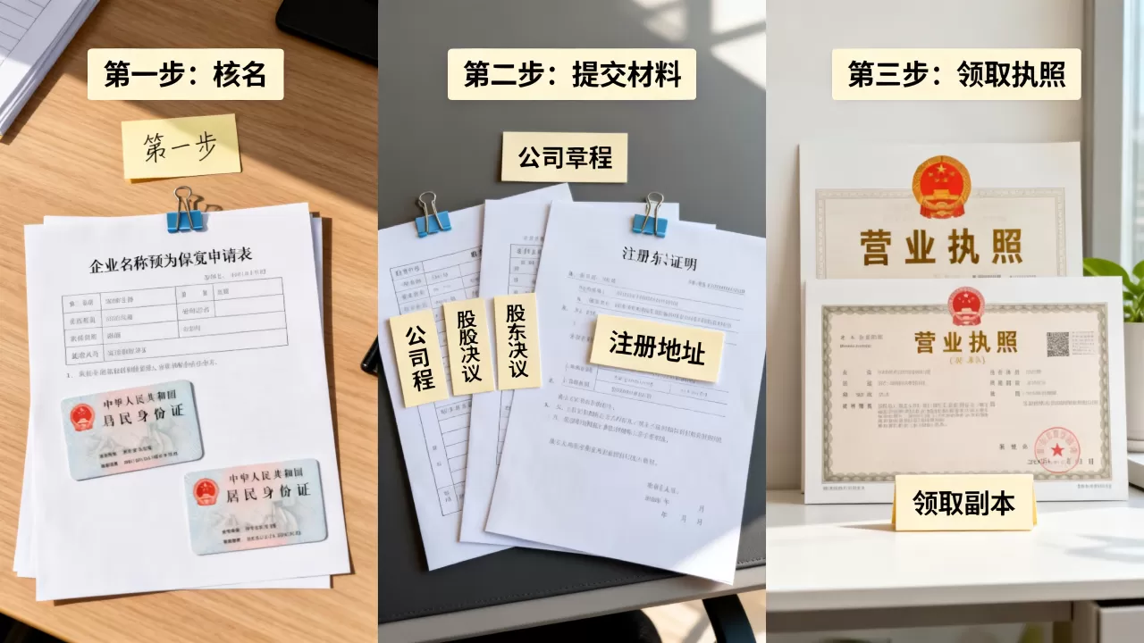 公司注册成立流程是怎样的?2026最新办理步骤详解 公司注册成立流程是怎样的?2026最新办理步骤详解