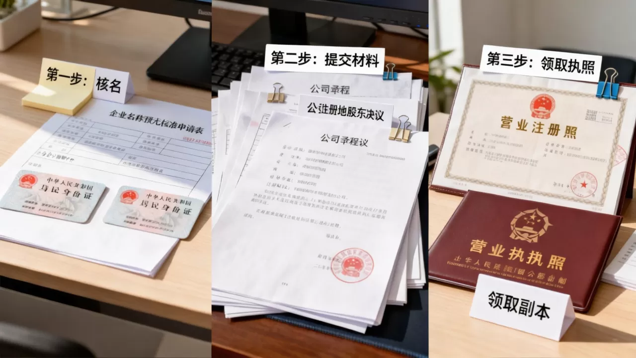 公司注册成立流程是怎样的?2026最新办理步骤详解 公司注册成立流程是怎样的?2026最新办理步骤详解