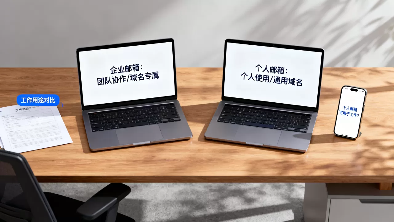企业邮箱和个人邮箱有啥区别？个人邮箱能用于工作吗