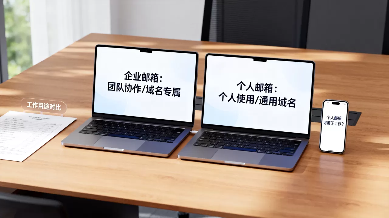 企业邮箱和个人邮箱有啥区别？个人邮箱能用于工作吗