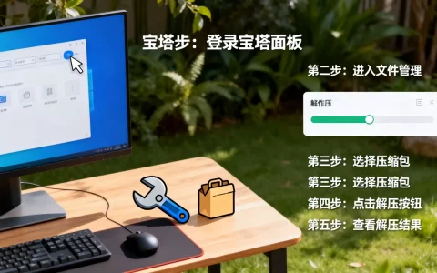 宝塔面板如何解压缩文件？宝塔面板解压缩文件的具体步骤
