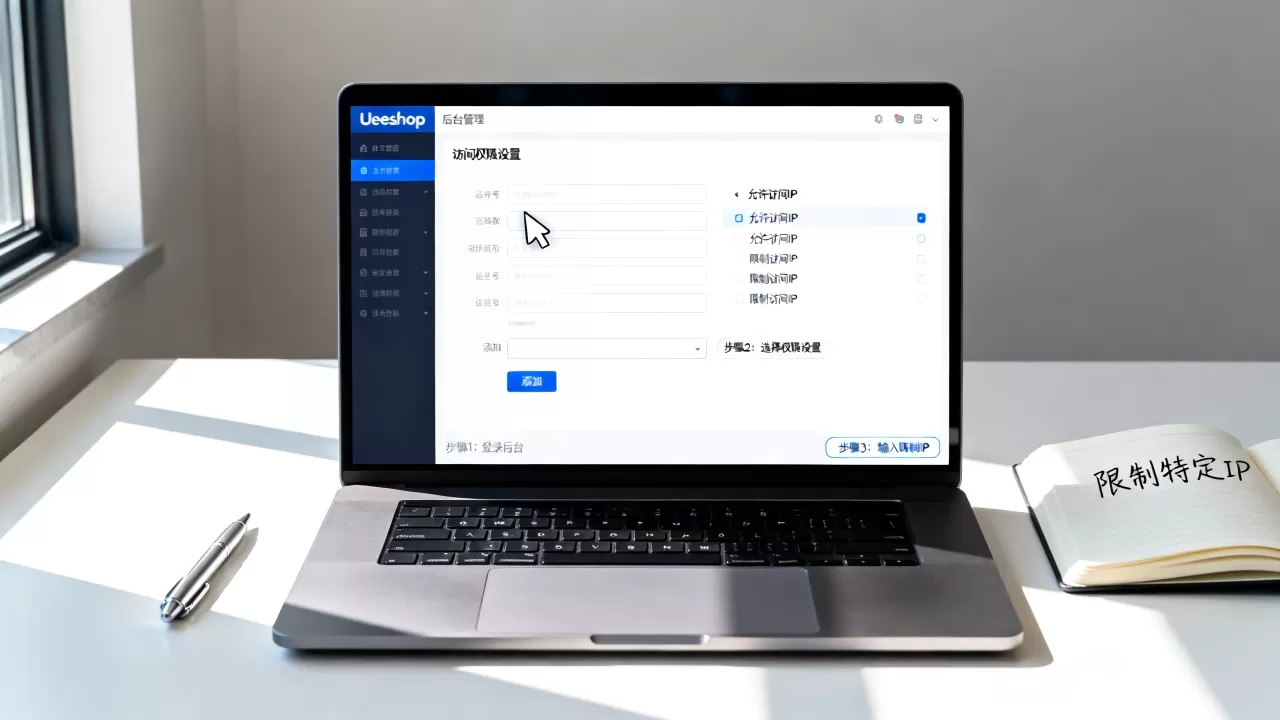 Ueeshop建站如何设置网站访问权限?如何限制特定IP访问 Ueeshop建站如何设置网站访问权限?如何限制特定IP访问