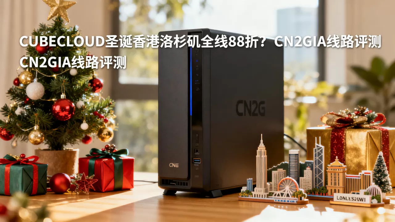 CUBECLOUD圣诞香港洛杉矶全线88折?CN2GIA线路评测 CUBECLOUD圣诞香港洛杉矶全线88折?CN2GIA线路评测