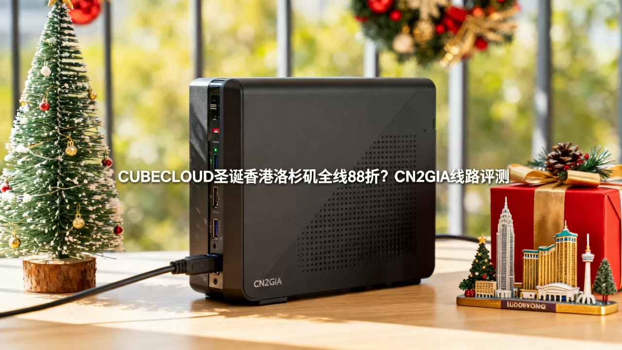 CUBECLOUD圣诞香港洛杉矶全线88折?CN2GIA线路评测 CUBECLOUD圣诞香港洛杉矶全线88折?CN2GIA线路评测