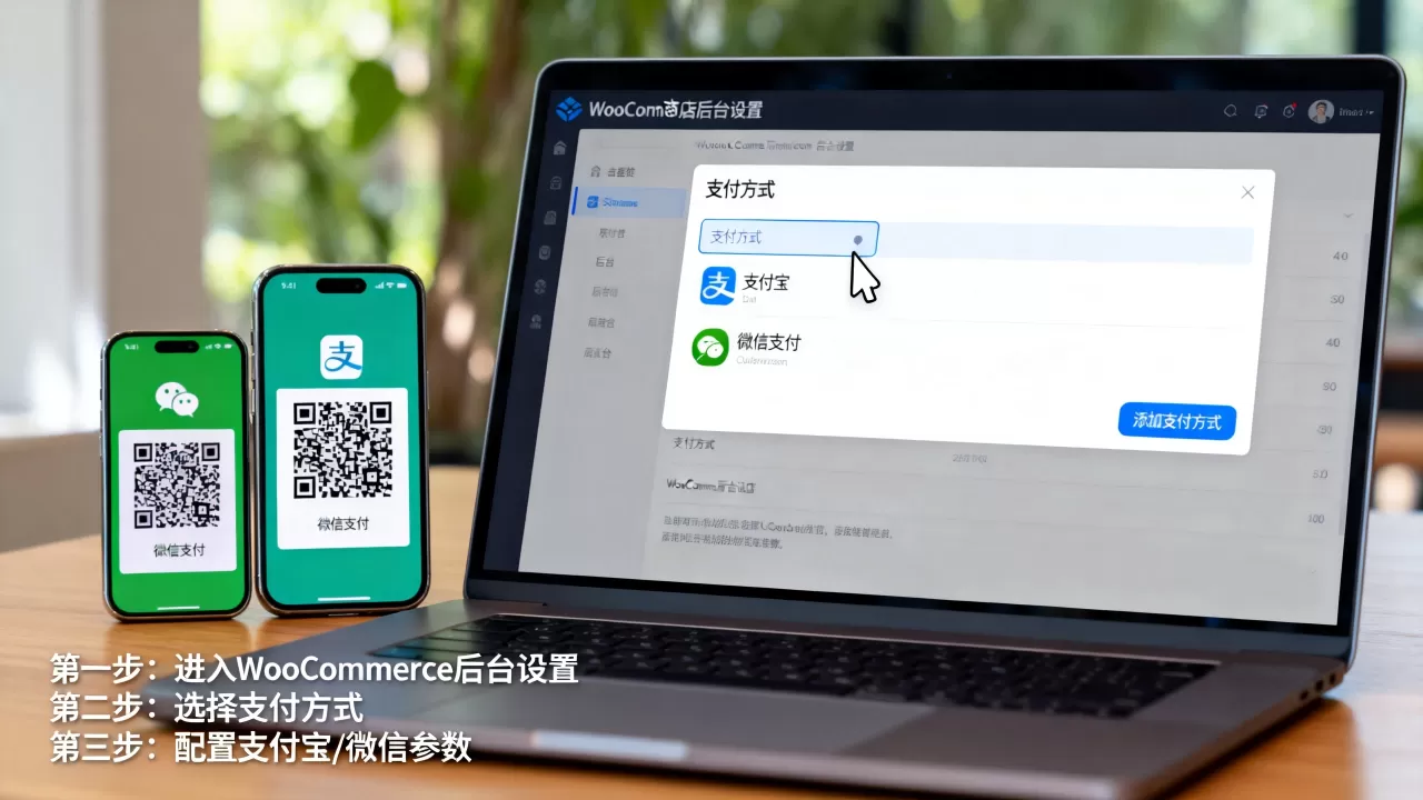 WooCommerce商店怎么设置付款方式?WooCommerce添加支付宝微信 WooCommerce商店怎么设置付款方式?WooCommerce添加支付宝微信