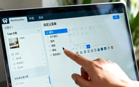 Sage主题高级菜单怎么设置？WordPress自定义菜单教程